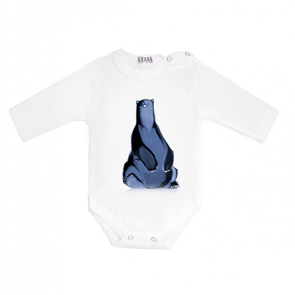 Carra Polar Bear бебешко боди Carra Polar Bear бебешко боди
